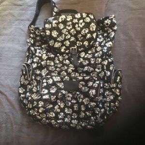 PINK sequin backpack